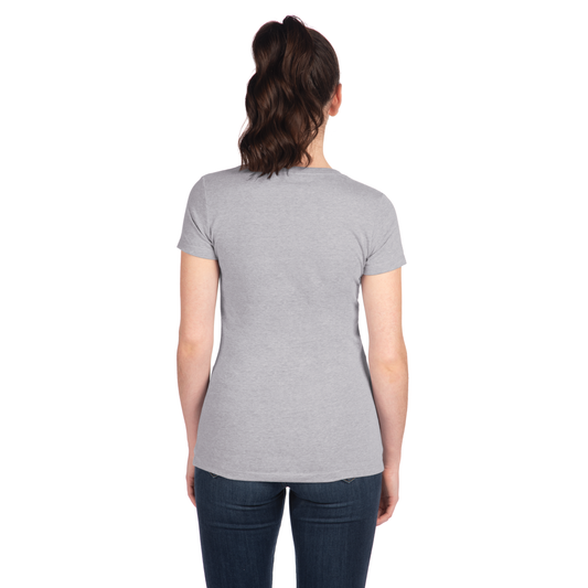 Women's 3X-Large Heather Gray Next Level 1510
