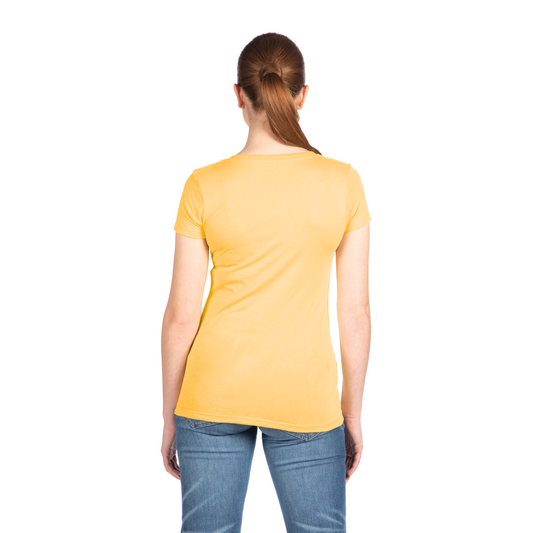 Women's 2X-Large Banana Cream Next Level 1540