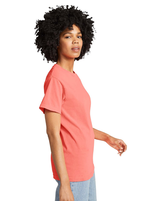 Medium Neon Red Orange Comfort Colors 1717