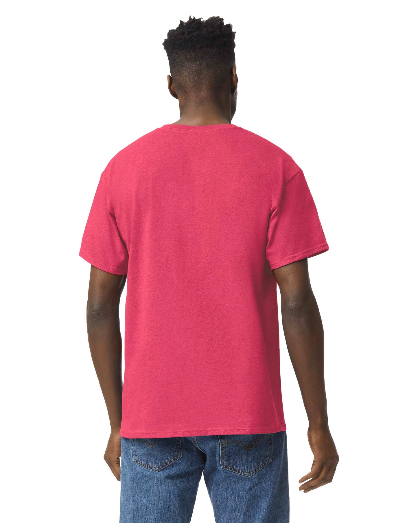 Medium Htr Red Gildan 5000