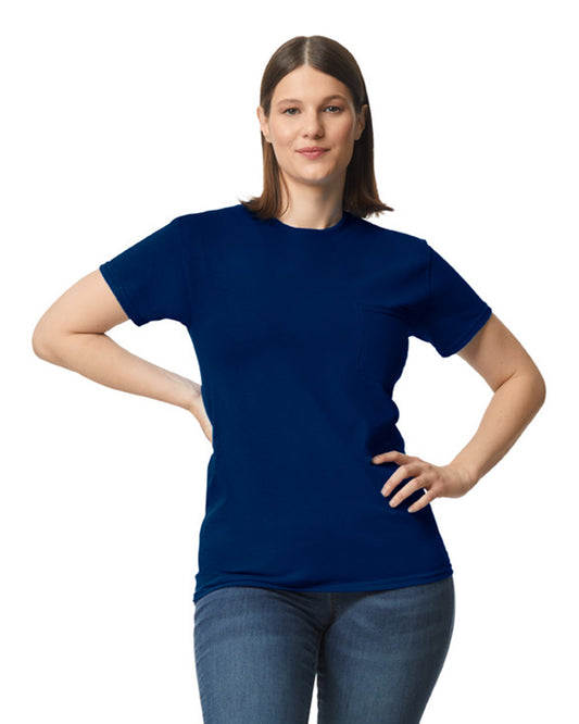 Medium Navy Gildan 5300