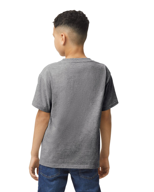 Youth X-Large Graphite Heather Gildan 64000B