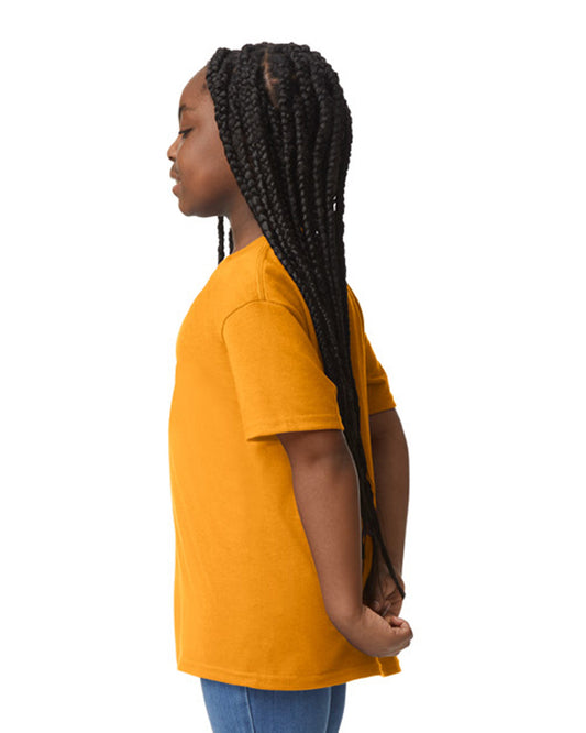 Youth Large Gold Gildan 8000B