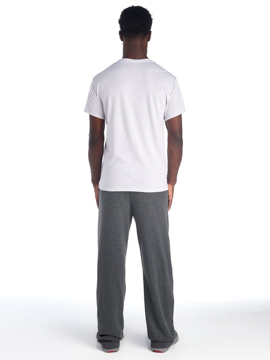 X-Large Black Heather Jerzees 974MPR