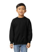 Youth Medium Black Gildan 18000B 
