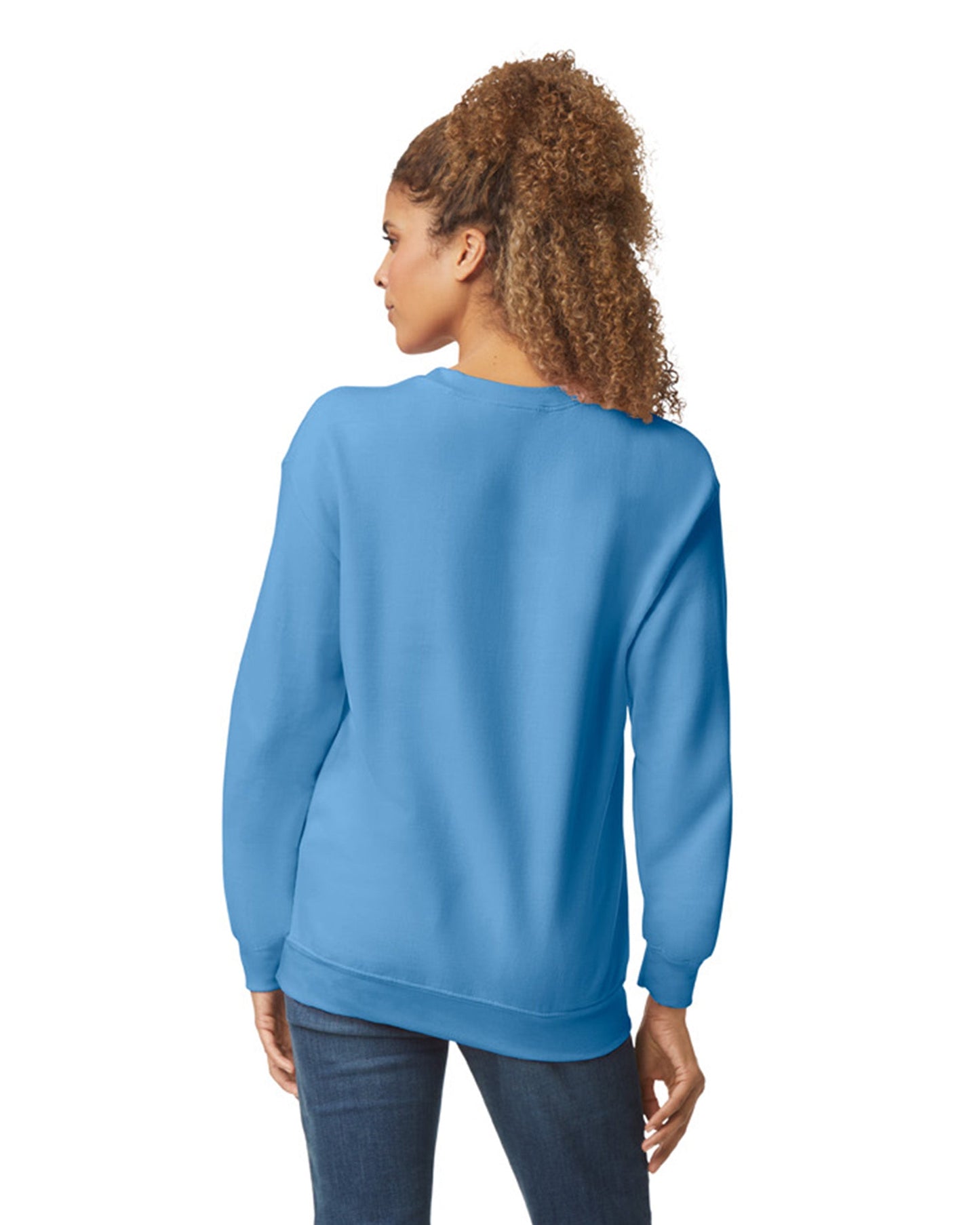 Medium Carolina Blue Gildan 18000 