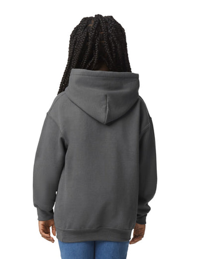 Youth Medium Charcoal Gildan 18500B 