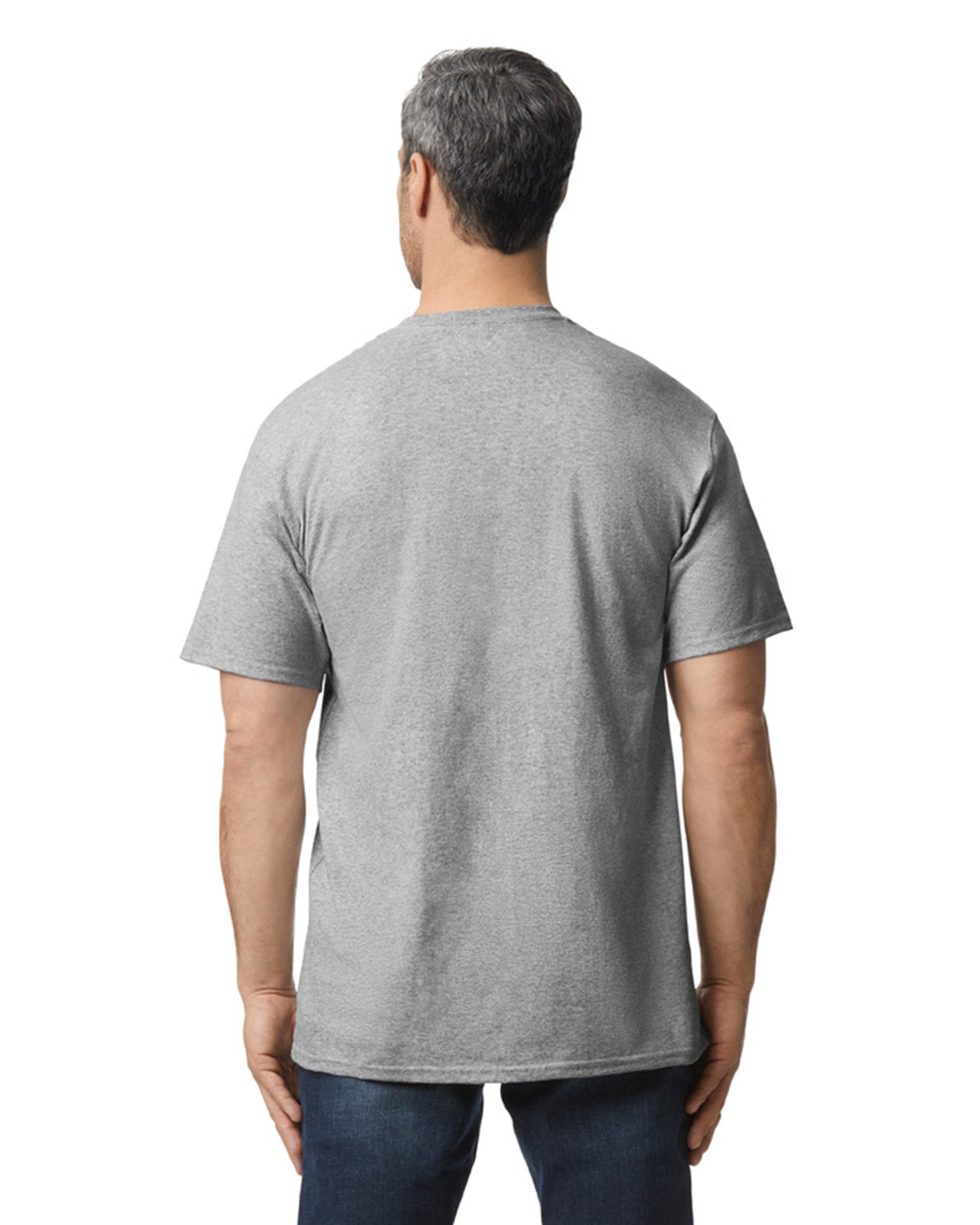 Tall Large Sport Gray Gildan 2000T 