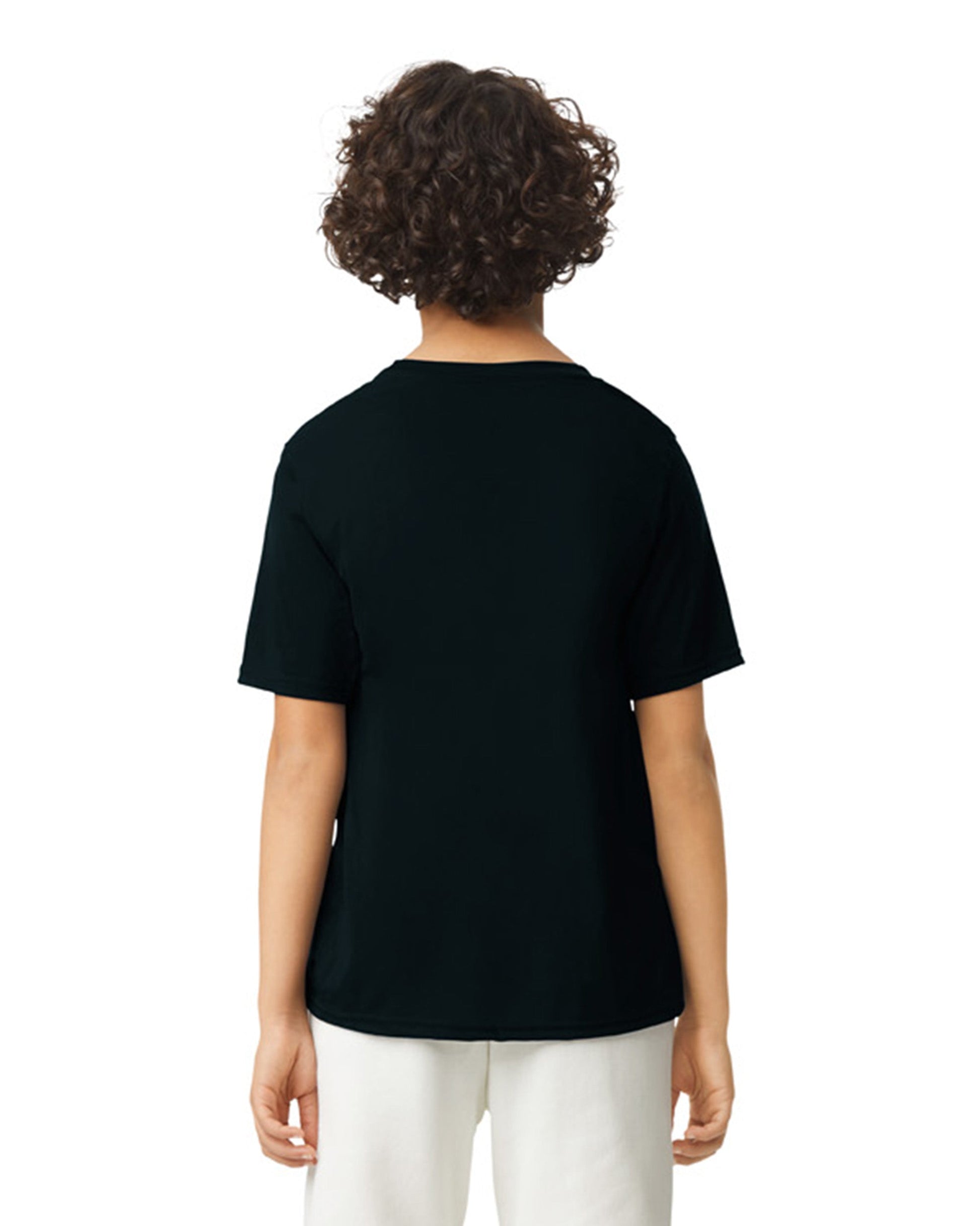 Youth Small Black Gildan 42000B 