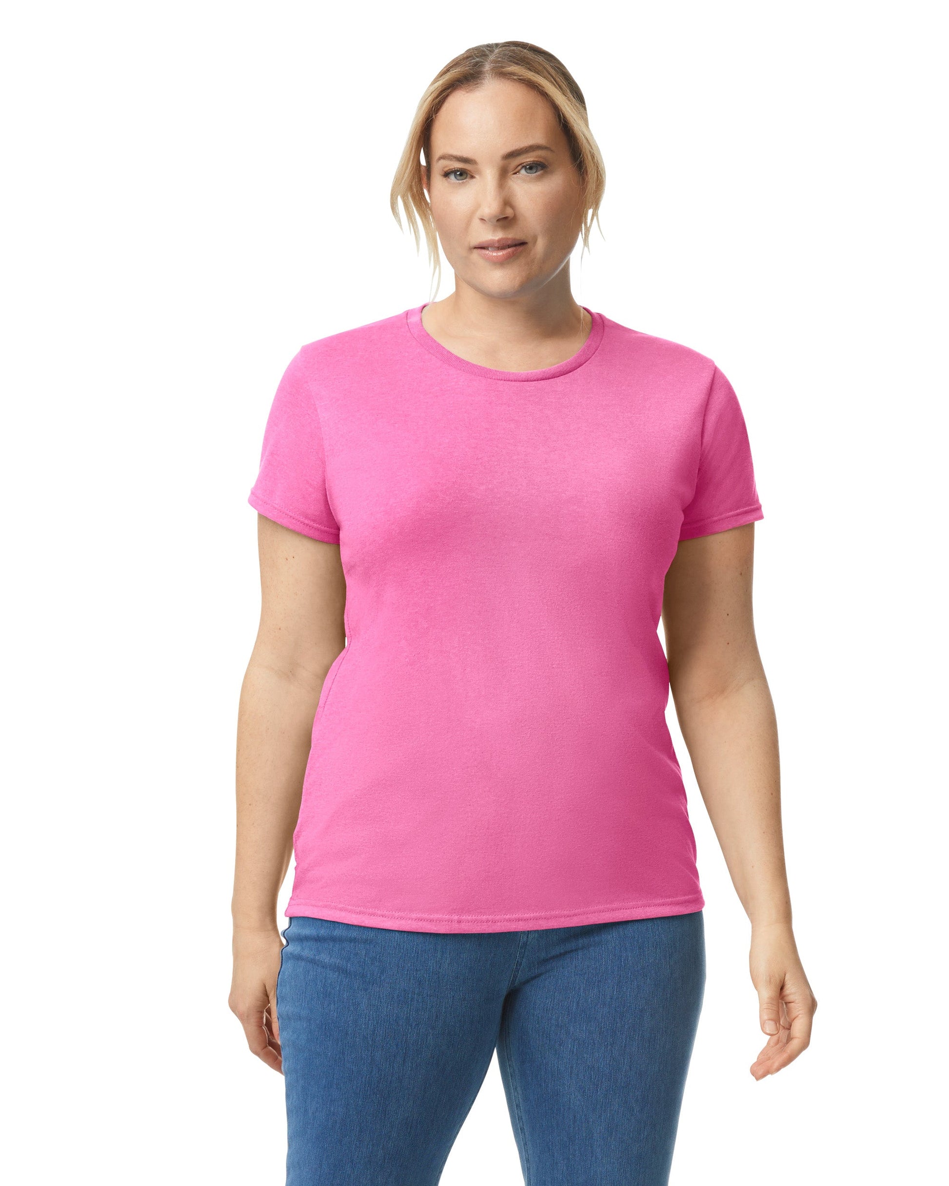 Women's X-Large Azalea Gildan 5000L 
