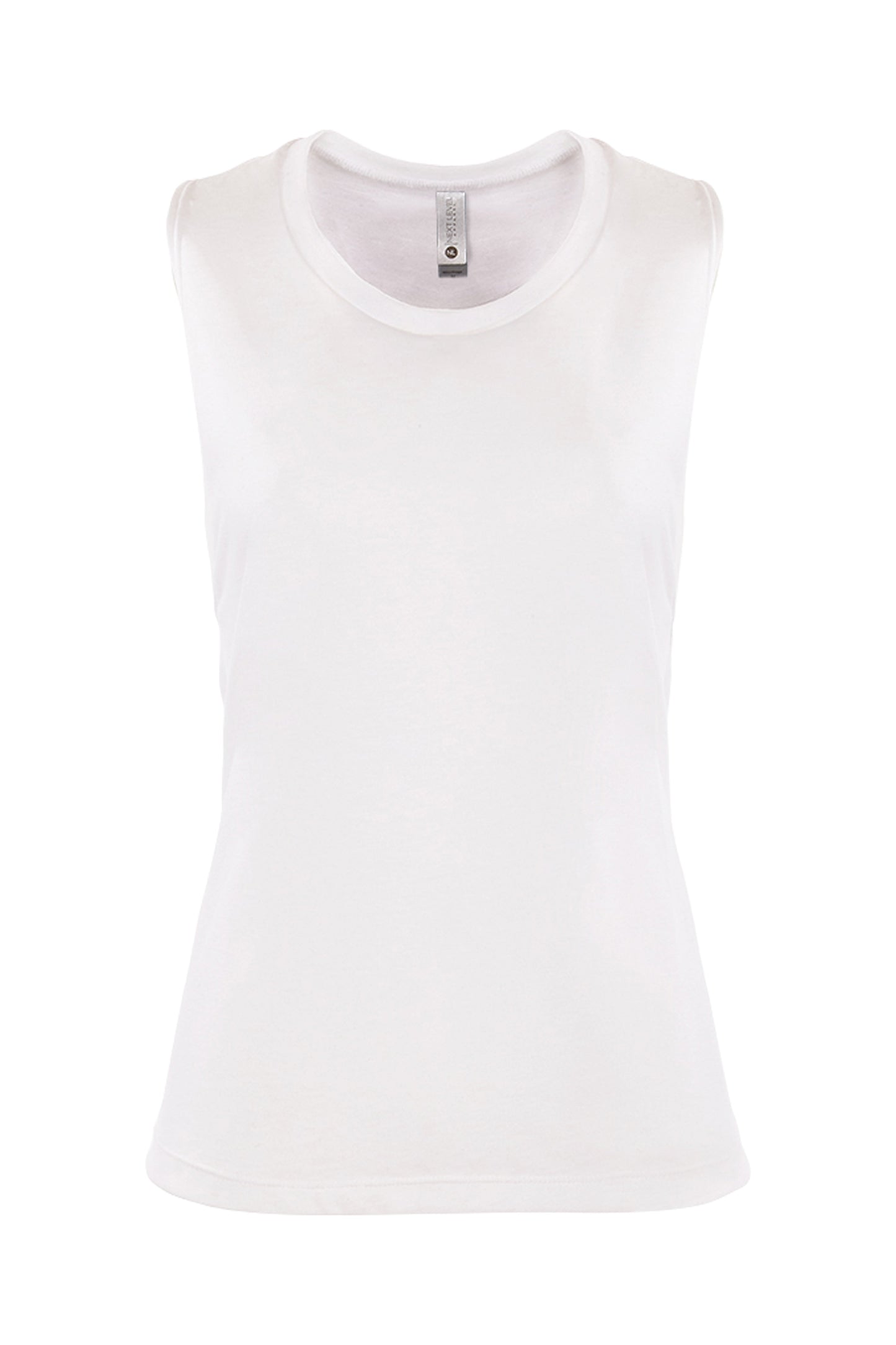 Women's 2X-Large White Next Level 5013 