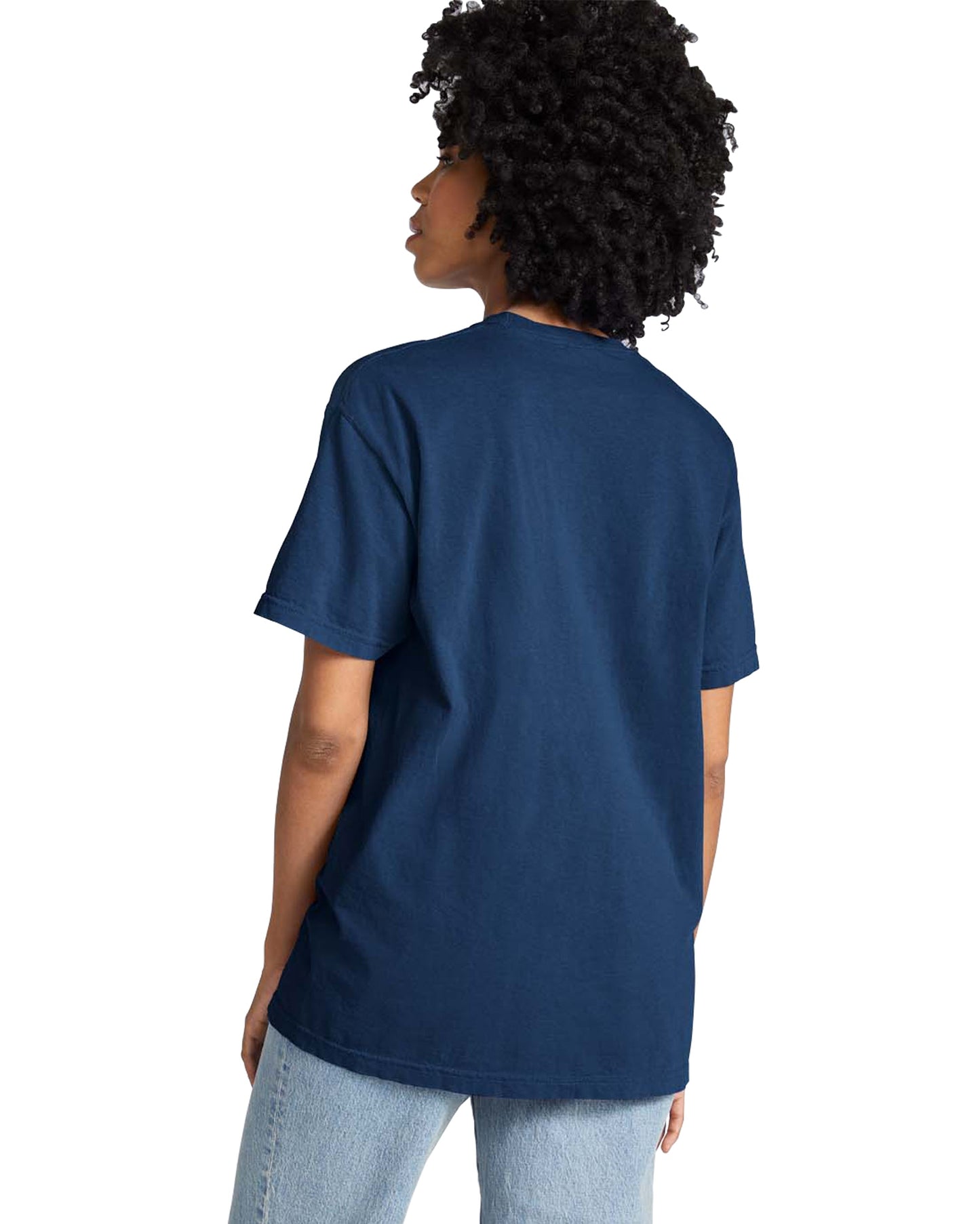 Large True Navy Comfort Colors 6030 