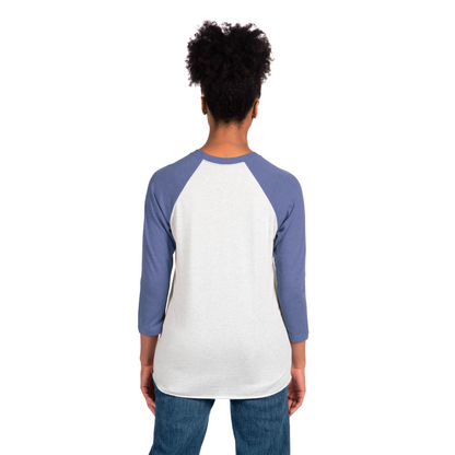 3X-Large Vintage Royal/heather White Next Level 6051 