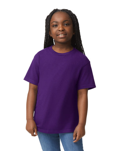Youth X-Small Purple Gildan 8000B 