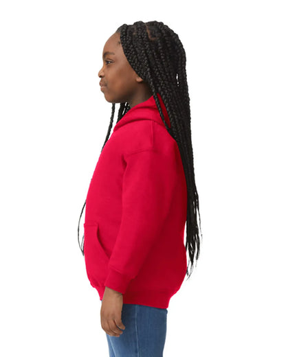 Youth Medium Red Gildan 18500B 