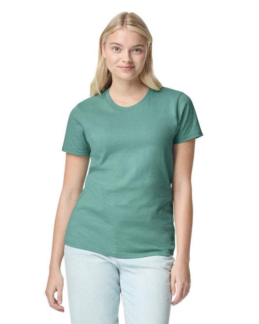 Women's Large Aquatic Gildan 5000L 