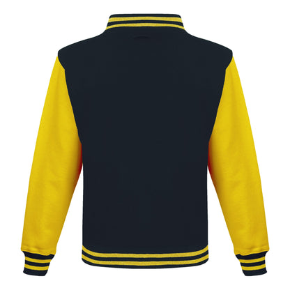 Small Jet Black/Sun Yellow AWDis JHA043 