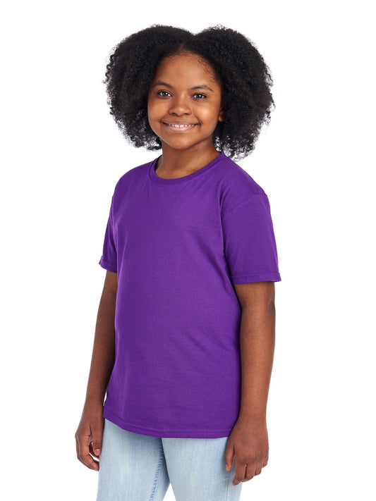Youth Large Purple Fruit of the Loom F3930Y 