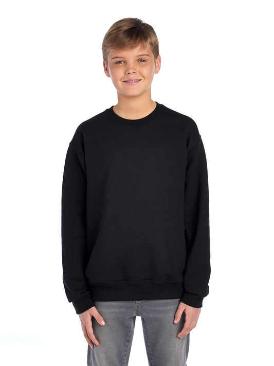 Youth Medium Black Jerzees 562BR 