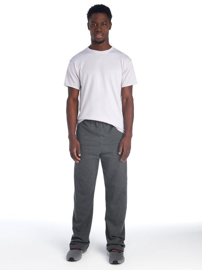 X-Large Black Heather Jerzees 974MPR 