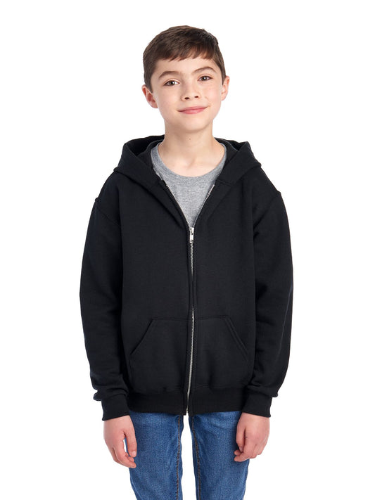 Youth Medium Black Jerzees 993BR 